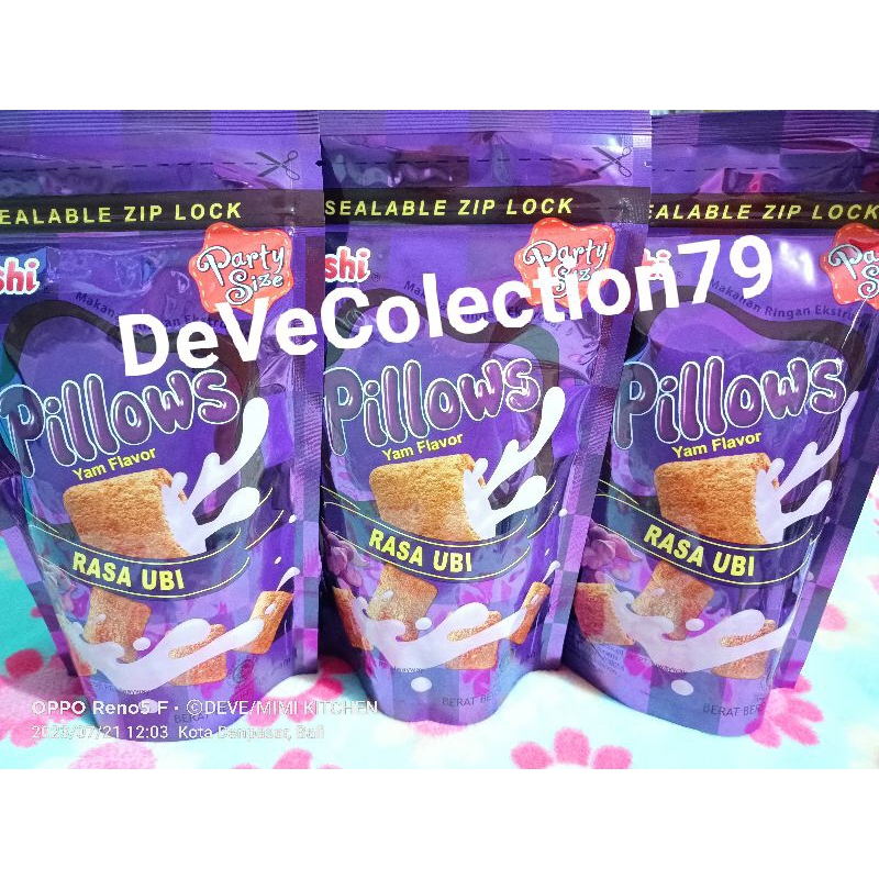 

OISHI SNACK PILLOWS UBI UNGU 100GR