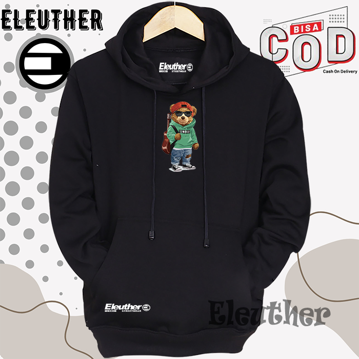 Sweater Pria Distro Hitam Original Hoodie Switer Cowok Oversize Murah XXL Switer Cowok Unisex Simple