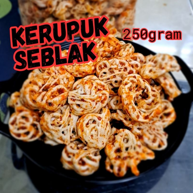 

Isya Snack- Kerupuk Seblak Pedes Cikruh / Sebring (Kerupuk Rafael) 250gr