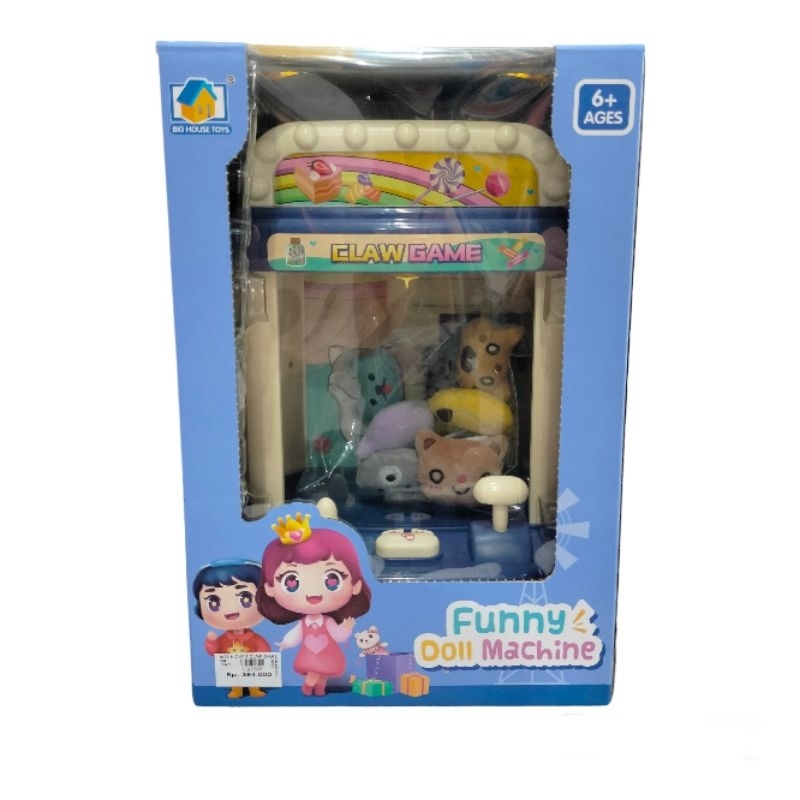 MESIN CAPIT BONEKA MINI - MAINAN MESIN CAPIT - MAINAN ANAK MATARAM