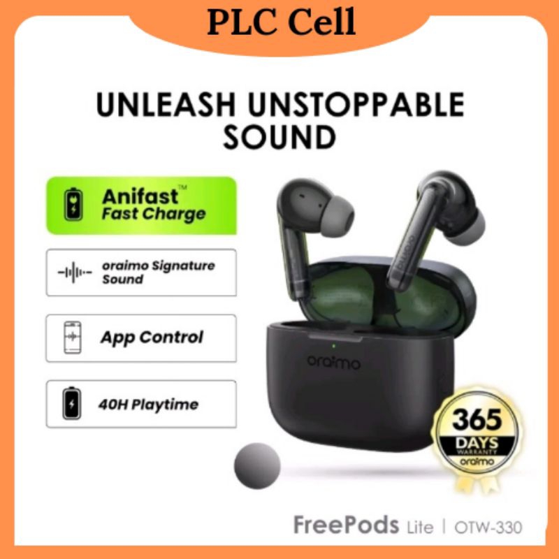 Oraimo Wireless Headset Bluetooth Earphone TWS Earbuds True Wireless Stereo