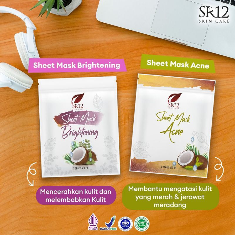 SHEET MASK BRIGHTENING / SHEET MASK ACNE / MASKER WAJAH