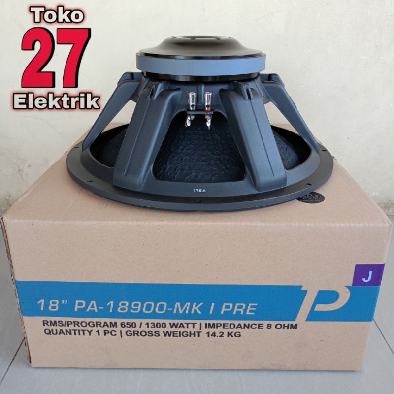 Speaker ACR PREMIER 18 inch PA 18900 MK¹ 1300 WATT