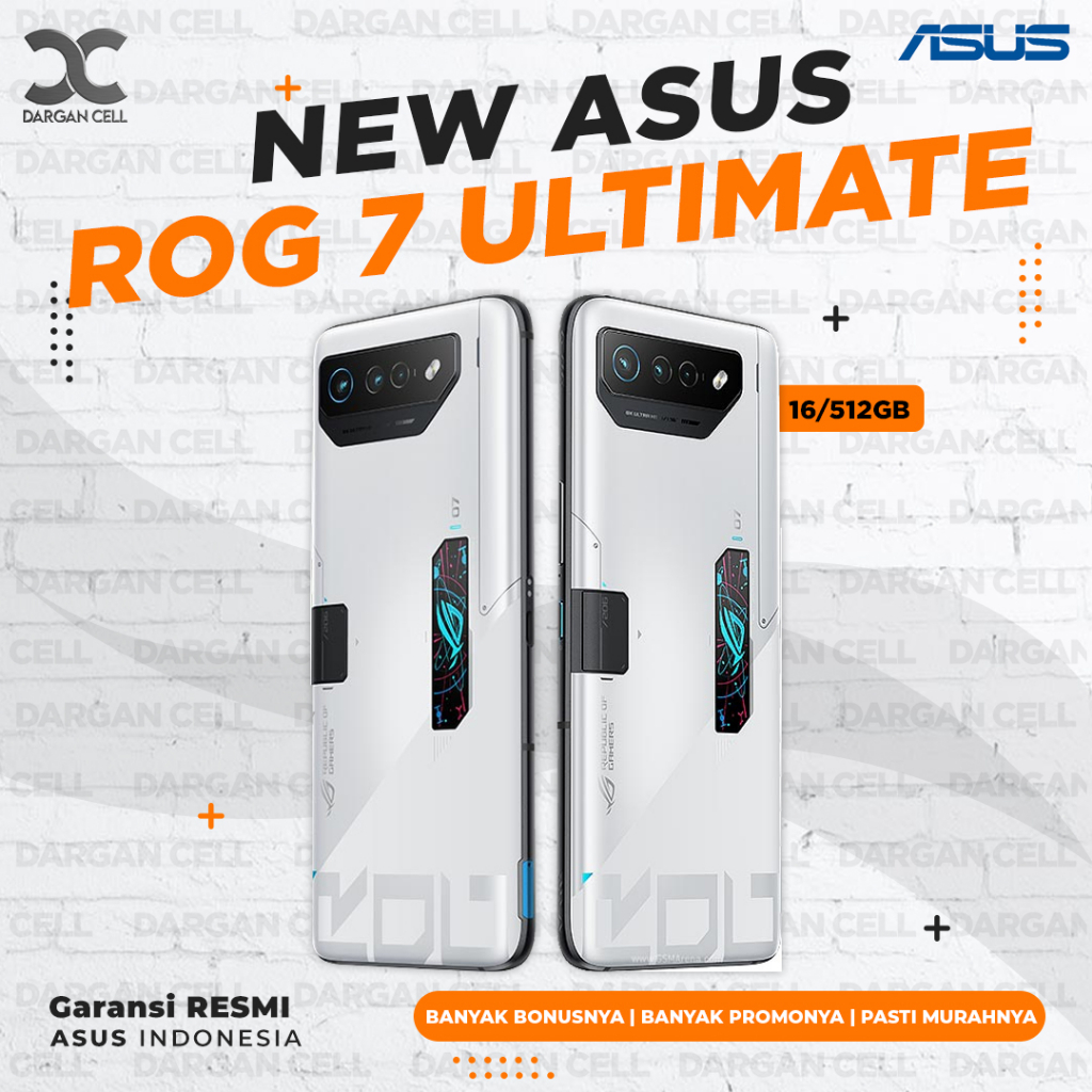 ASUS ROG 7 ULTIMATE 16/512GB GARANSI RESMI ASUS 1 TAHUN