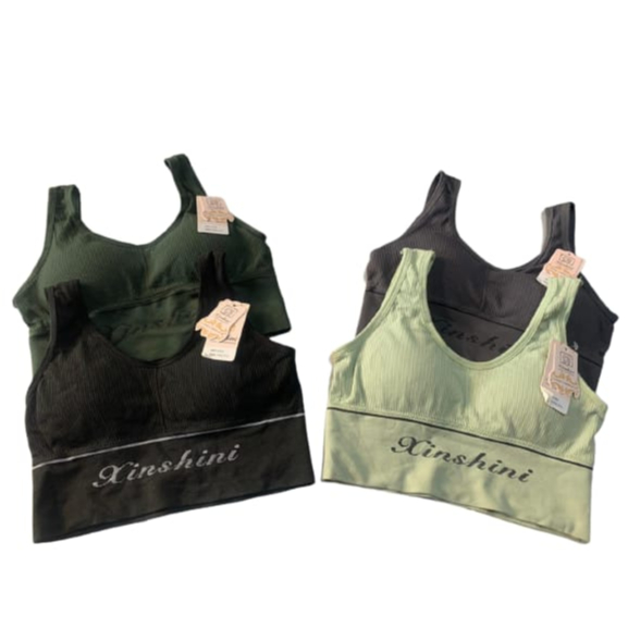 Bra Sport BH Rajut Xinshini Elastis BH Remaja - Dewasa All Size