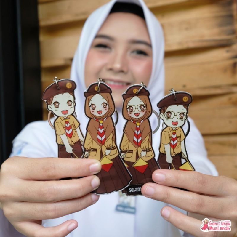 Ganci Unyu Muslimah/ Ganci Unyu/ Ganci Akrilik/ Ganci Muslimah