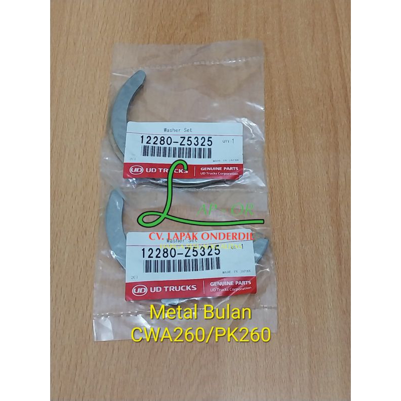 Metal bulan washer set nissan euro cwa260 pk260ct pk215 pkc211 12280-z5325