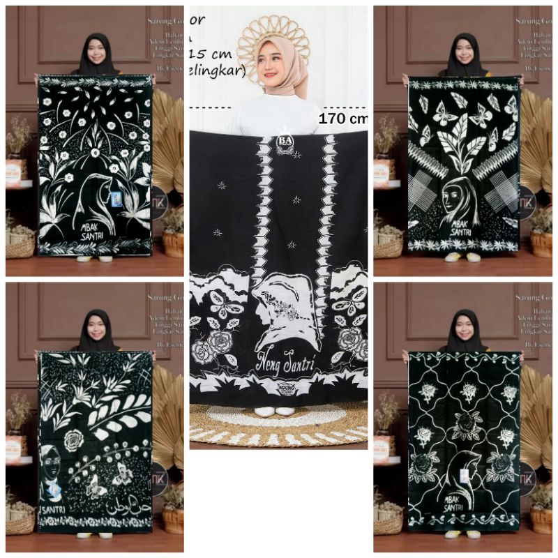 SARUNG SANTRI MBAK SANTRI//NENG SANTRI BAHAN ADEM BAGUS