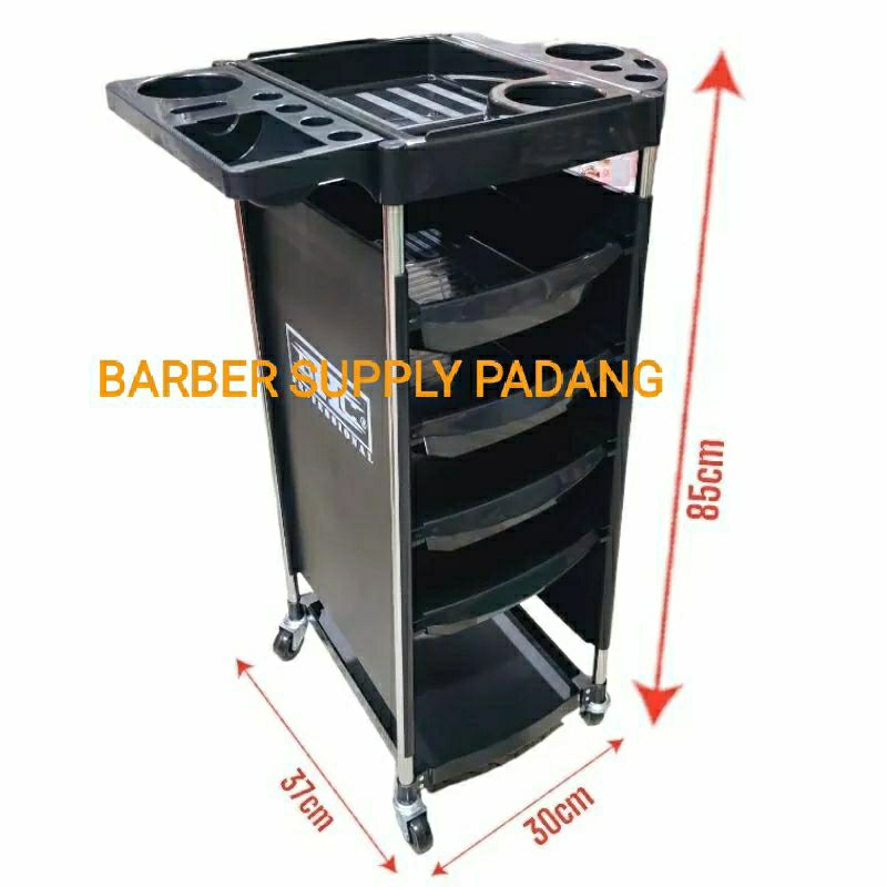 RAK TROLI SALON BARBERSHOP PANGKAS