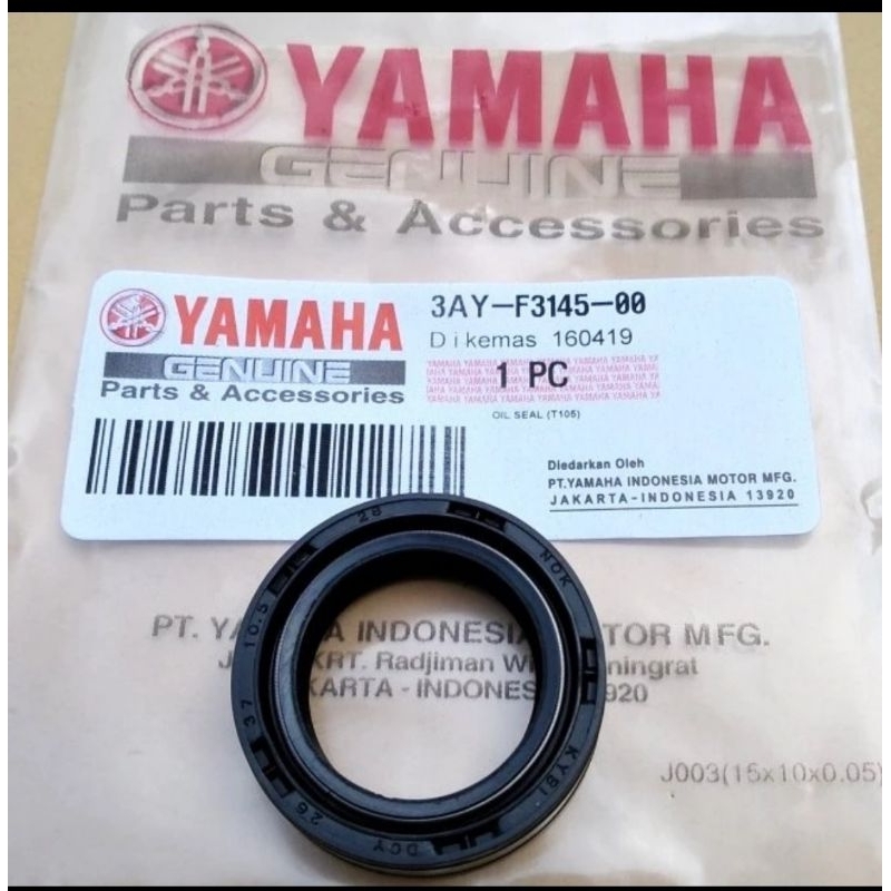 Seal shock depan jupiter vega mx f1zr force z1 asli yamaha sil