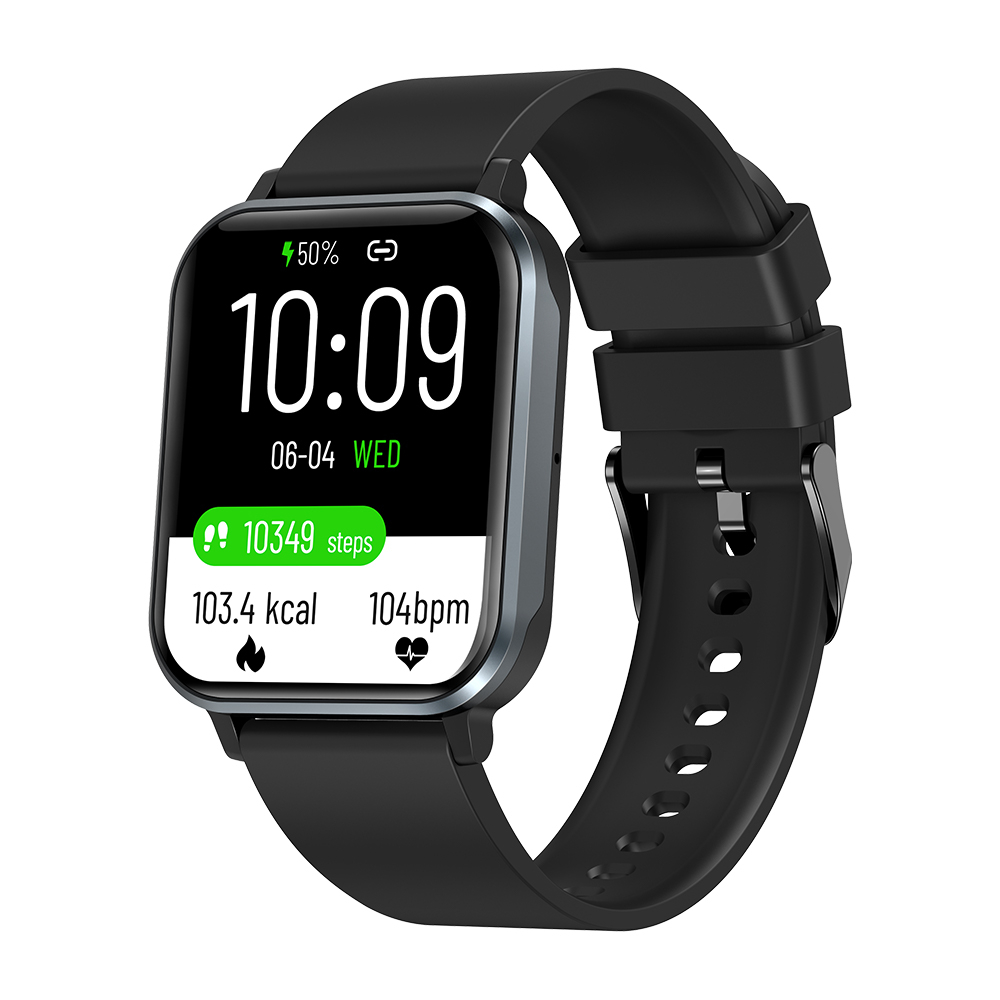 Skmei jam smartwatch pria wanita  bluetooth call jam tangan outdoor running IP68 waterproof hp  smart watch unik olahraga sport for android ios-hitam
