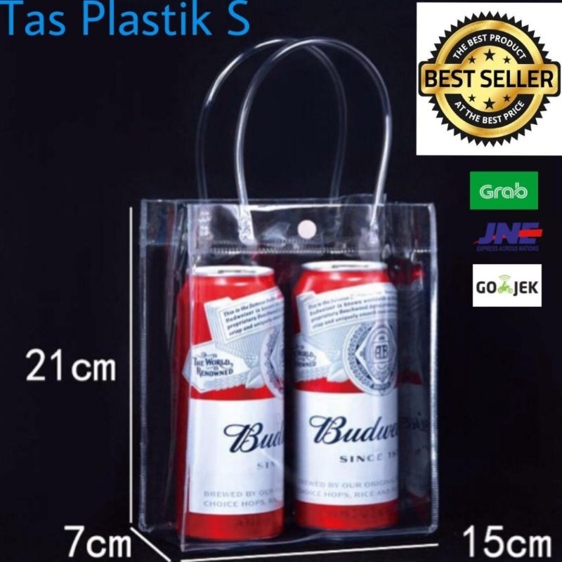 

TAS PLASTIK PVC UK S 15X7X21CM / TAS PLASTIK BENING / TAS JINJING PLASTIK / TAS PLASTIK PVC / TAS PLASTIK