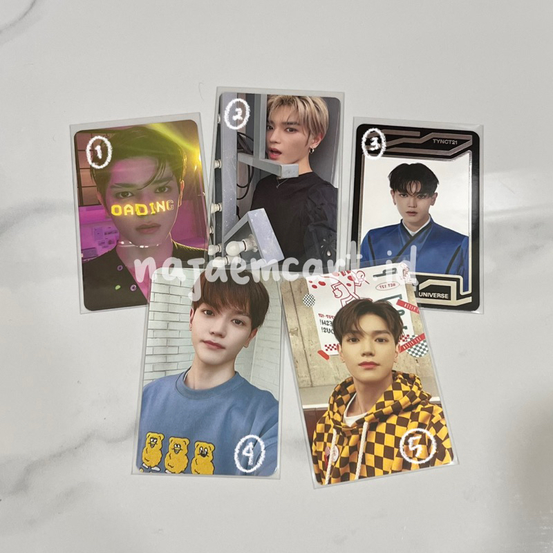 wts photocard taeyong