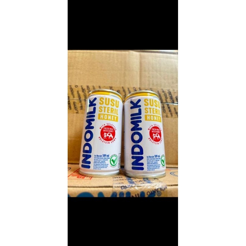 

INDOMILK Sterile Milk Honey Susu Steril Madu 189ML