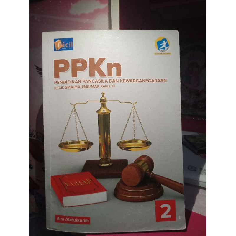 Buku PKN Kelas 11/ Kelas 2 SMA Facil Grafindo