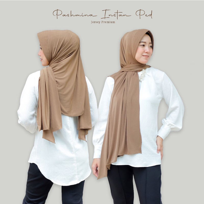 PASHMINA  OVAL PET JERSIY // HIJAB PASHMINA OVAL INSTAN JERSIY PET