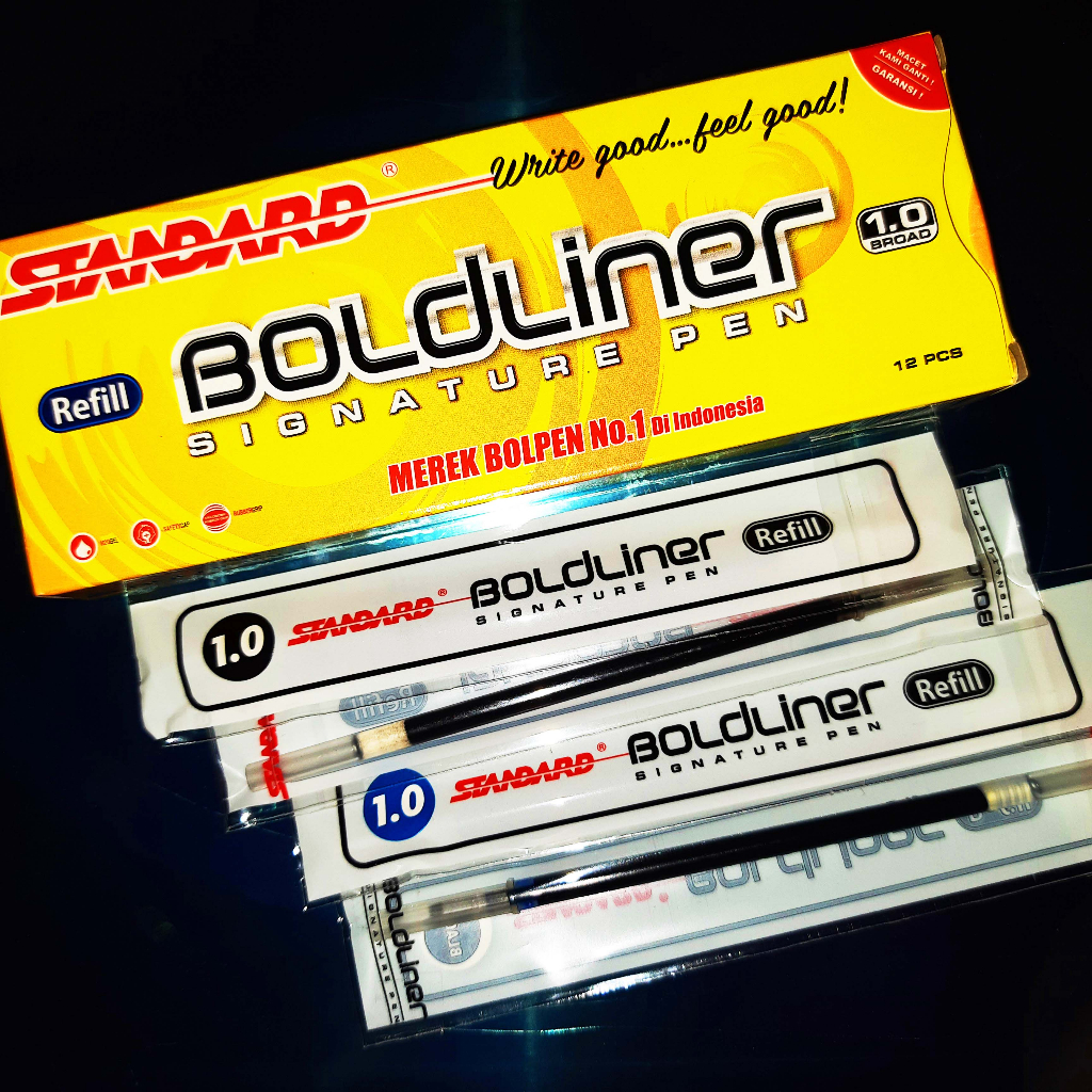 Refill Pulpen Boldliner 1.0 Standard Refill Pulpen Boldliner Pro / Boldliner Elite STANDARD