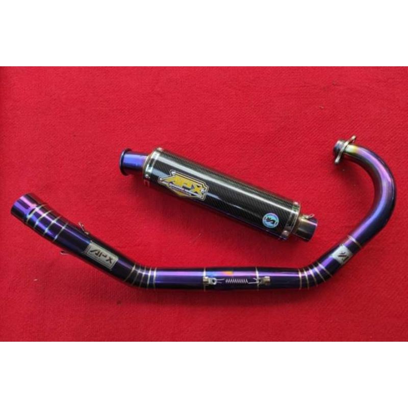 Knalpot Racing VIXION CBR150R GSX150 R15 V2/V3/V4 VERZA OLD/NEW Original APX Racingexhaust