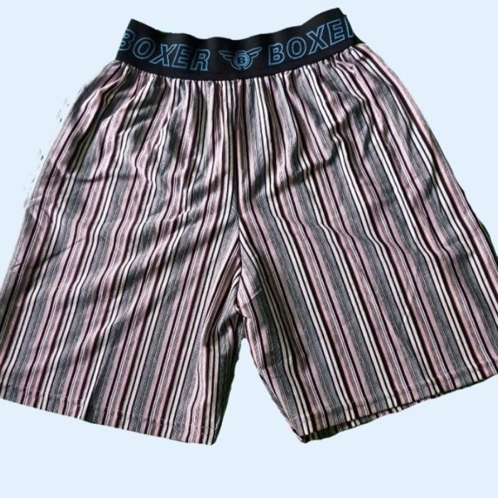 CELANA PENDEK SALUR KOLOR HAWAI KARET BOXER MURAH ALL SIZE PRIA WANITA DEWASA TANGGUNG COWOK OLAHRAG