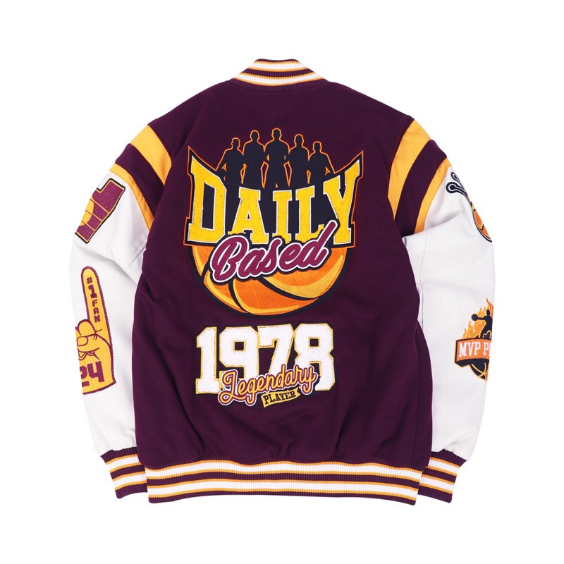 VARSITY JACKET - LEGENDARY DARK PURPLE