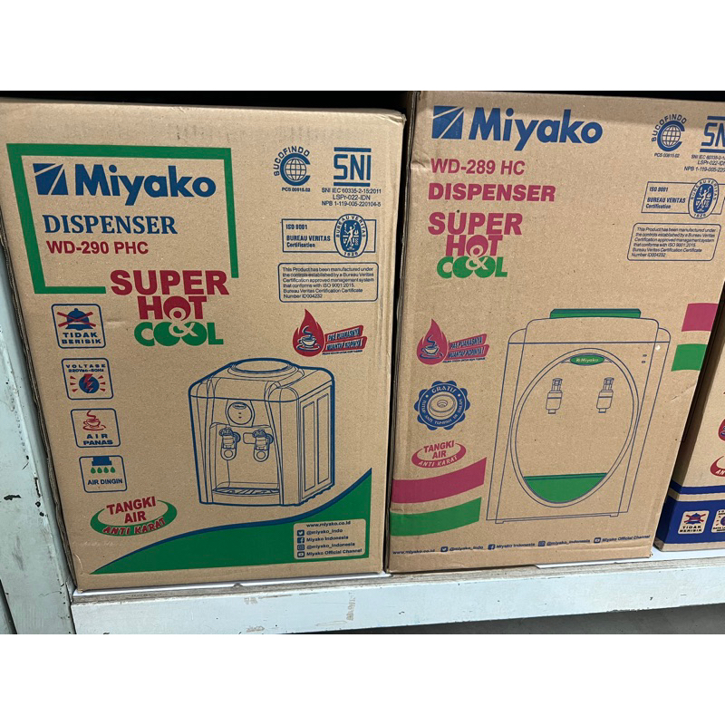 DISPENSER HOT&COOL MIYAKO