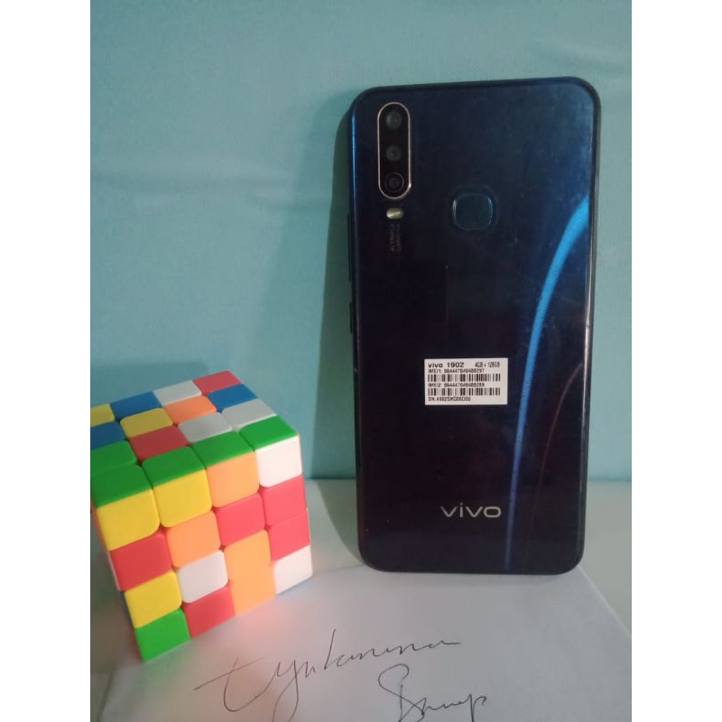Vivo Y17 4/128 GB Bekas berkualitas