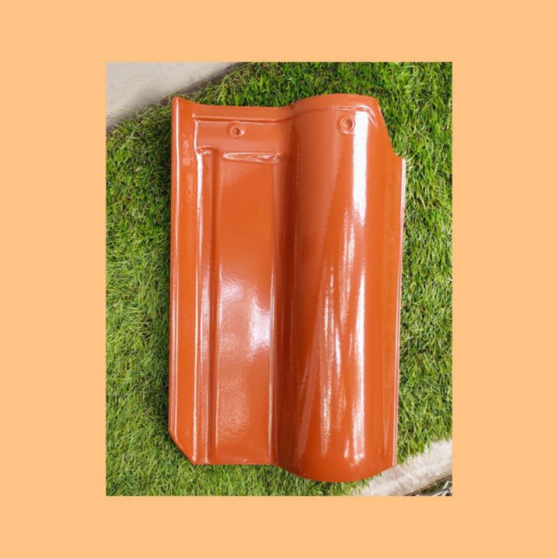 Genteng Keramik Wafe Caramelo Kenteng Murah Grosir Atap Rumah Bagus Kokoh Kuat