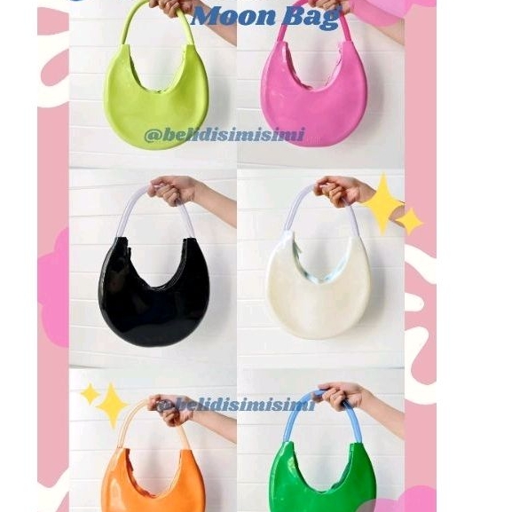 Melissa Moon Bag | Tas jelly  selempang Melissa