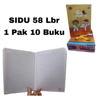 Buku Tulis SIDU Garis 58lembar 1pack Buku Tulis SIDU 58lembar Buku Tulis SIDU