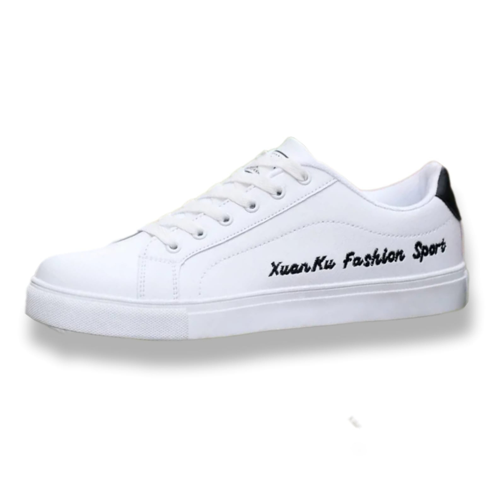 Sepatu Pria Sepatu Pria Sneakers Putih Sepatu Pria Dewasa Terbaru 2023 Sepatu Kasual Pria QU01