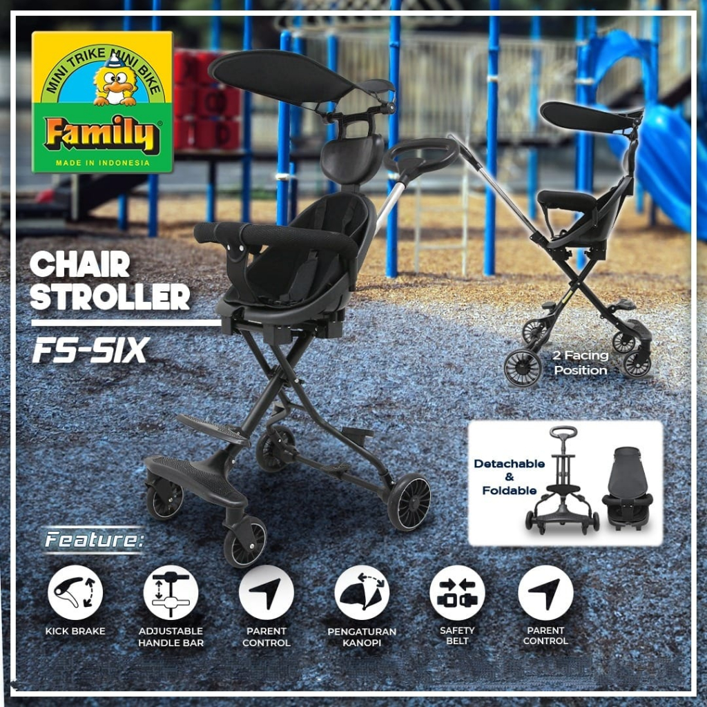 Stroller Traveller Family Chair Stroller FS-TRV / FS-SIX / FS-JNY