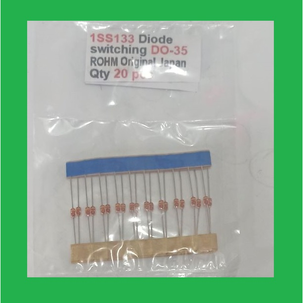 Qty 20 pcs 1SS133 Diode switching DO-35 ROHM Original Japan
