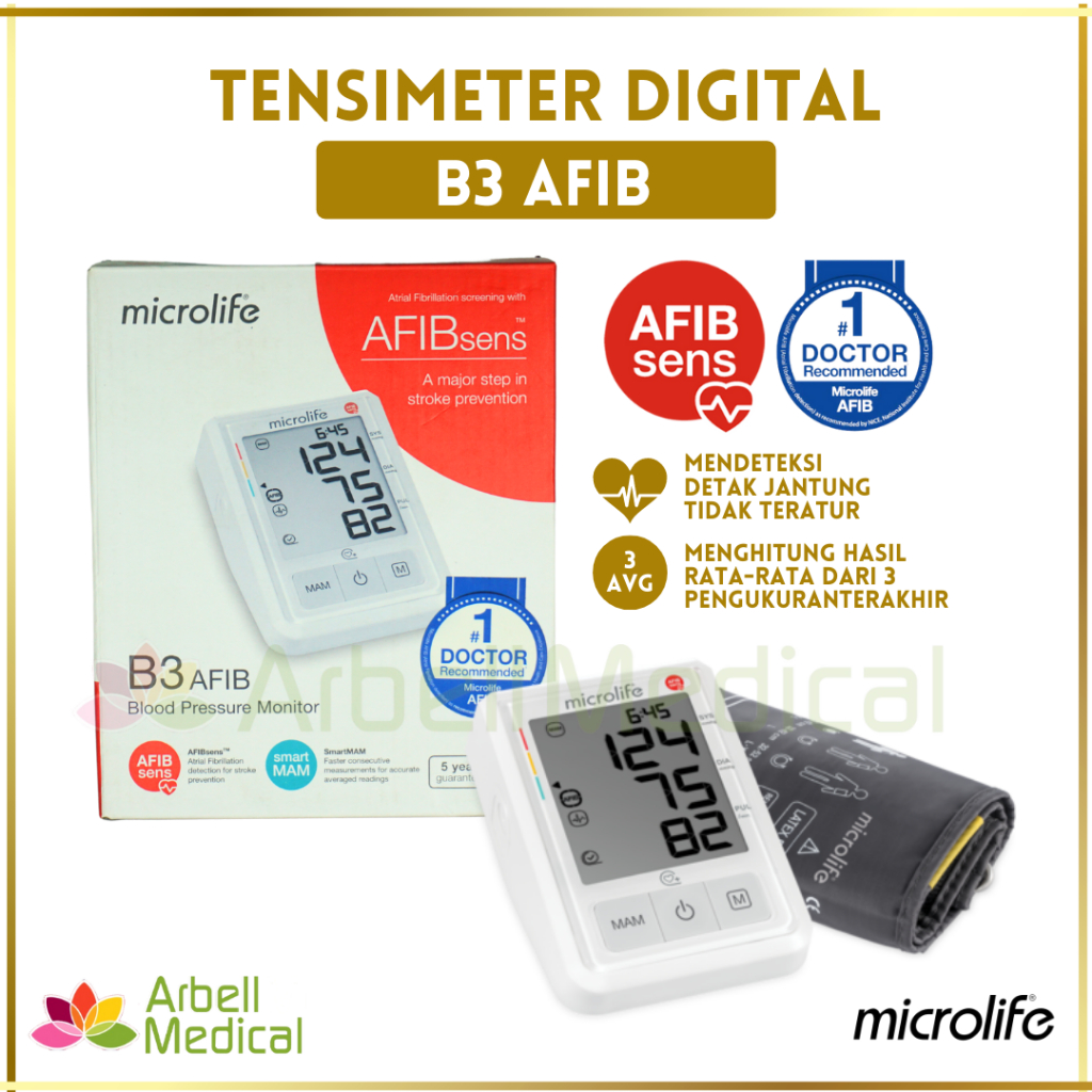 Tensimeter Digital Microlife B3 AFIB