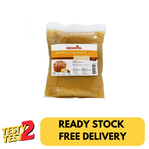 

REDMAN PREMIUM MOONCAKE FILLING WHITE LOTUS PASTE 1KG