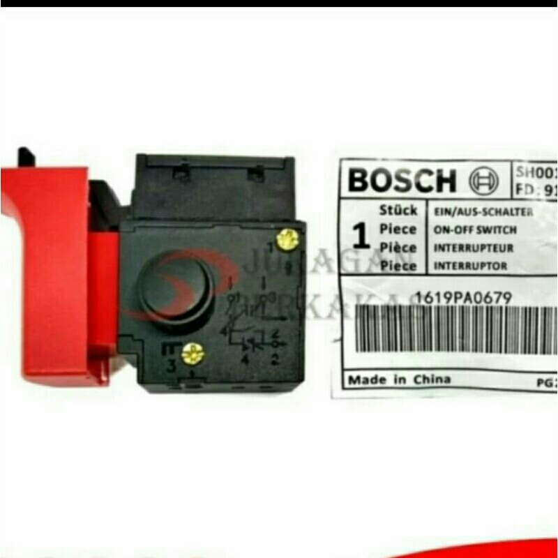 Switch Gsb 550 bosch original-saklar mesin bor