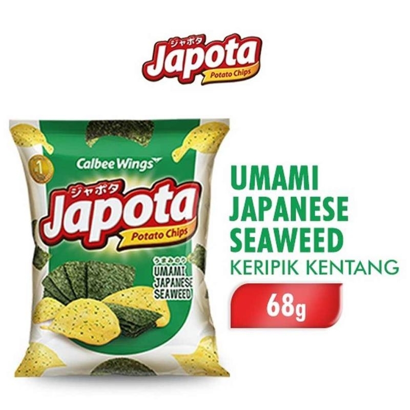 

Japota Potato Chips Umami Japanese Seaweed 68G