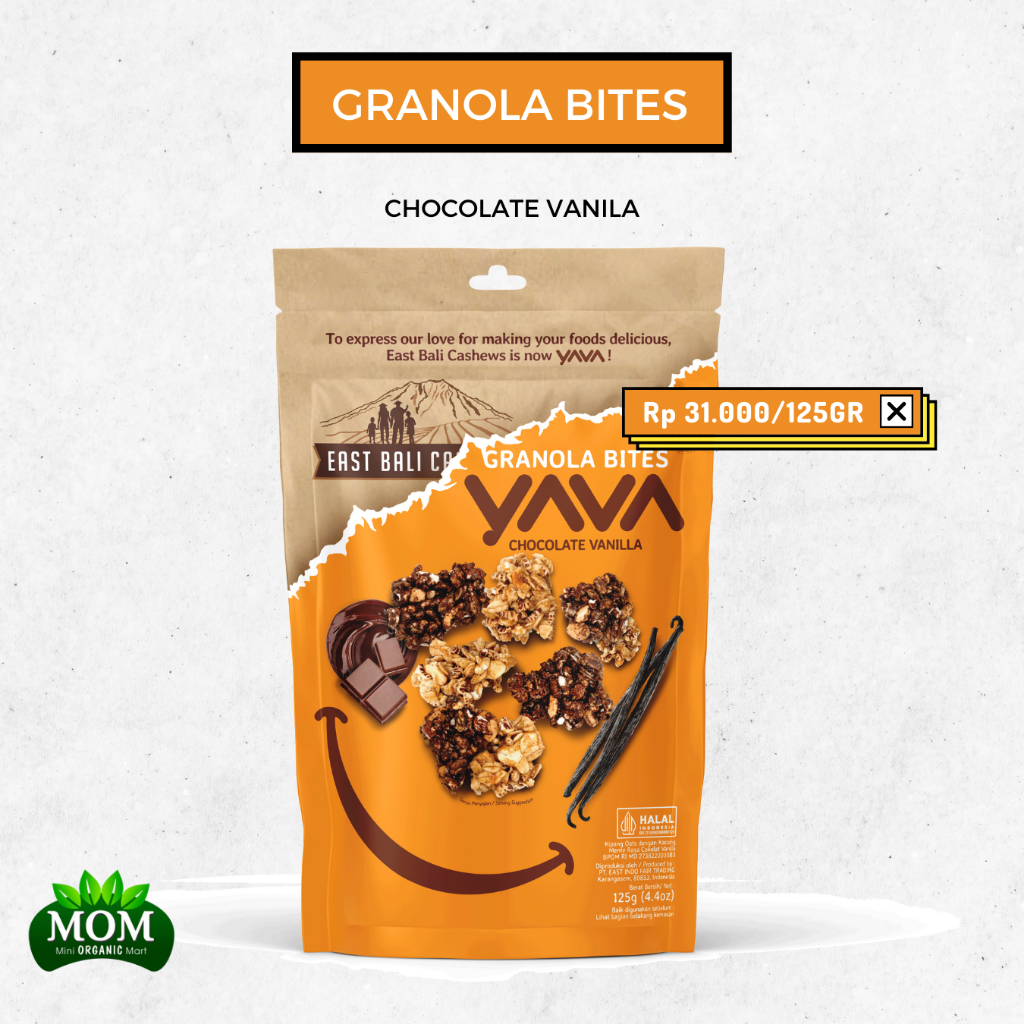 

Granola Bites Chocolate Vanilla 125g