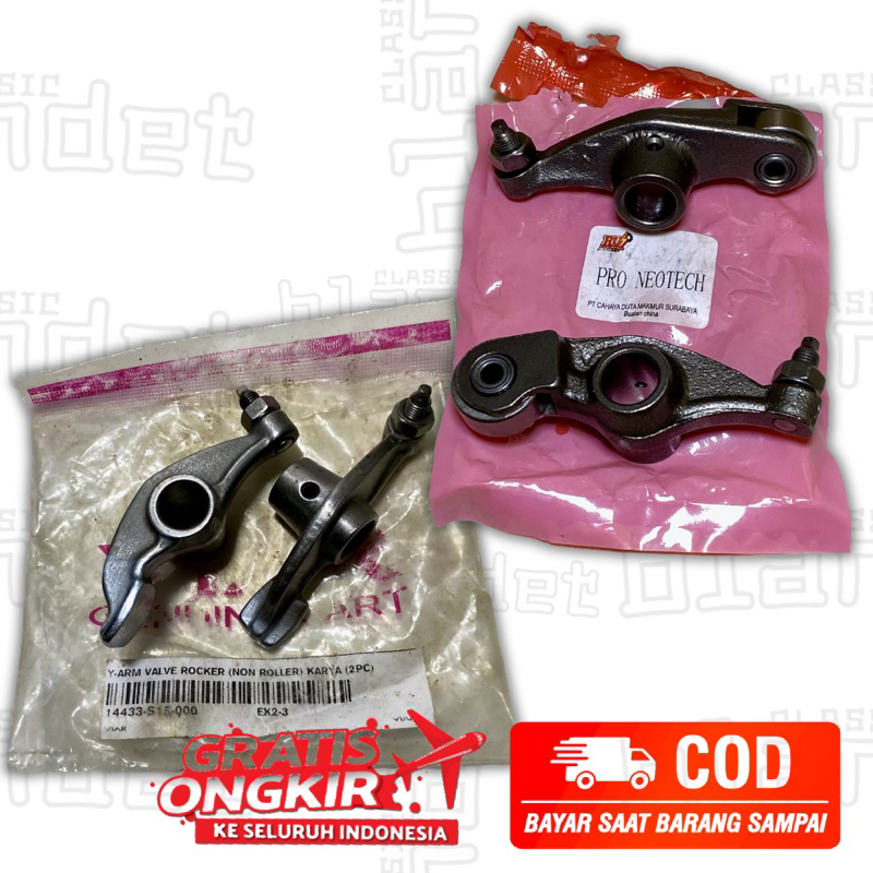 ⛔️BLANDET⛔️ ROLLER 20mm Templar Timplar Pelatuk Sepatu Noken As Tiger Mp Megapro GL Neo tech Series 