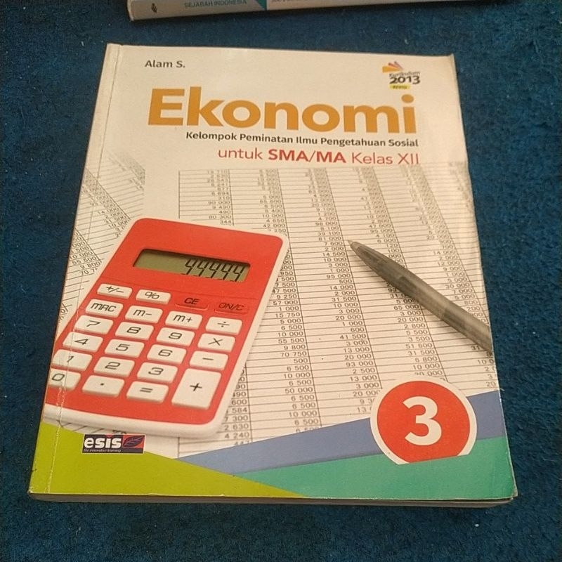 Buku Ekonomi Untuk SMA/MA Kelas 12 Penerbit esis