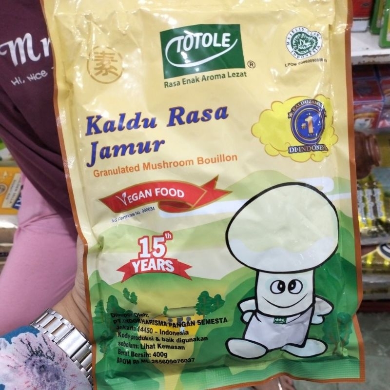 

totole kaldu jamur 400gr