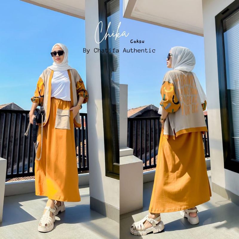 SET ROK CHIKA ORIGINAL CHATIFA