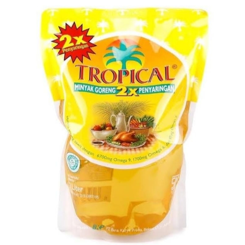 

MINYAK GORENG TROPICAL POUCH 2L