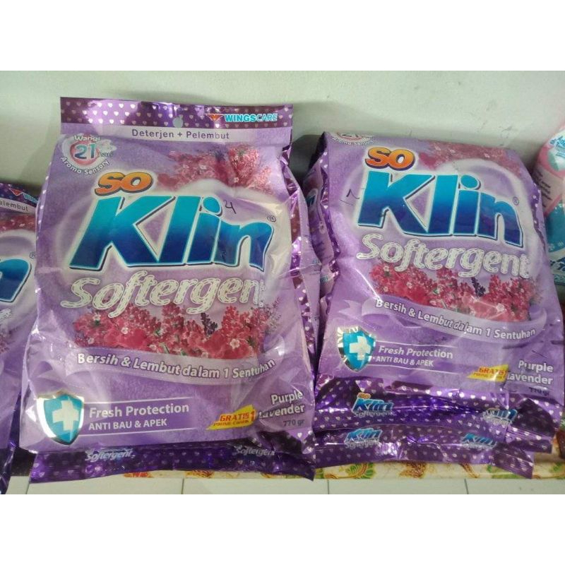 So Klin detergent 770gr