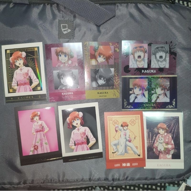 Set Kartu Pashakore Clear Card Gintama Kagura