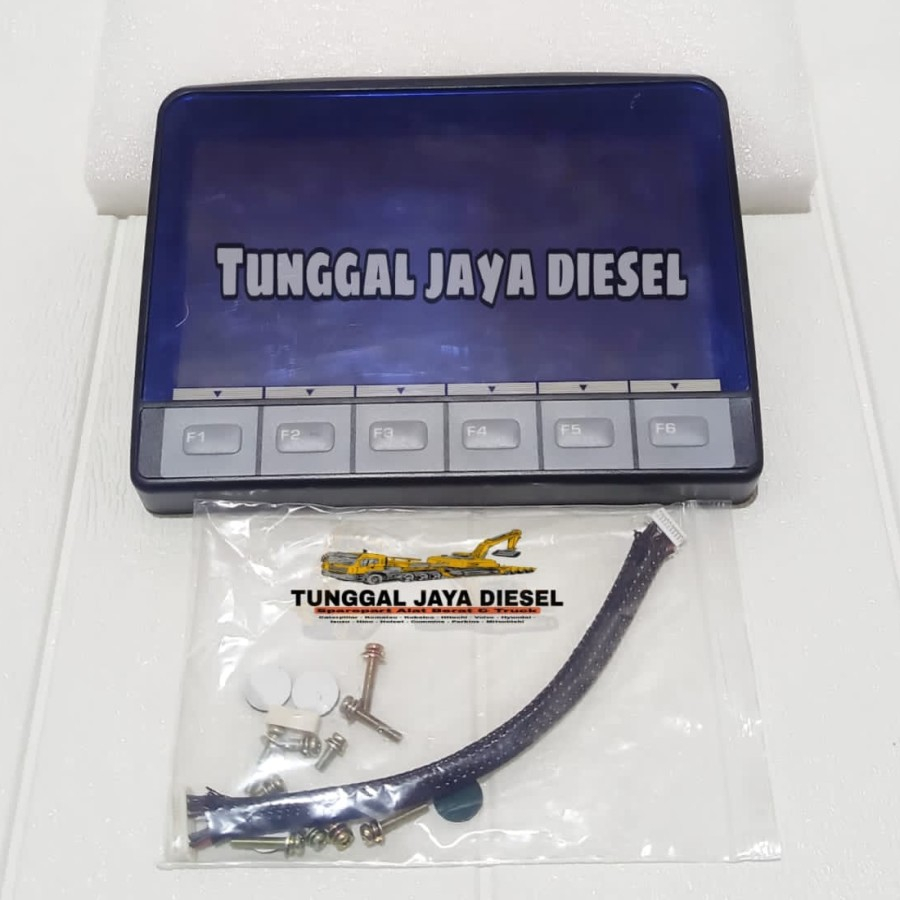 LCD Layar Monitor Komatsu PC200-8 PC 200-8 PC200 8 IMPORT BAGUS