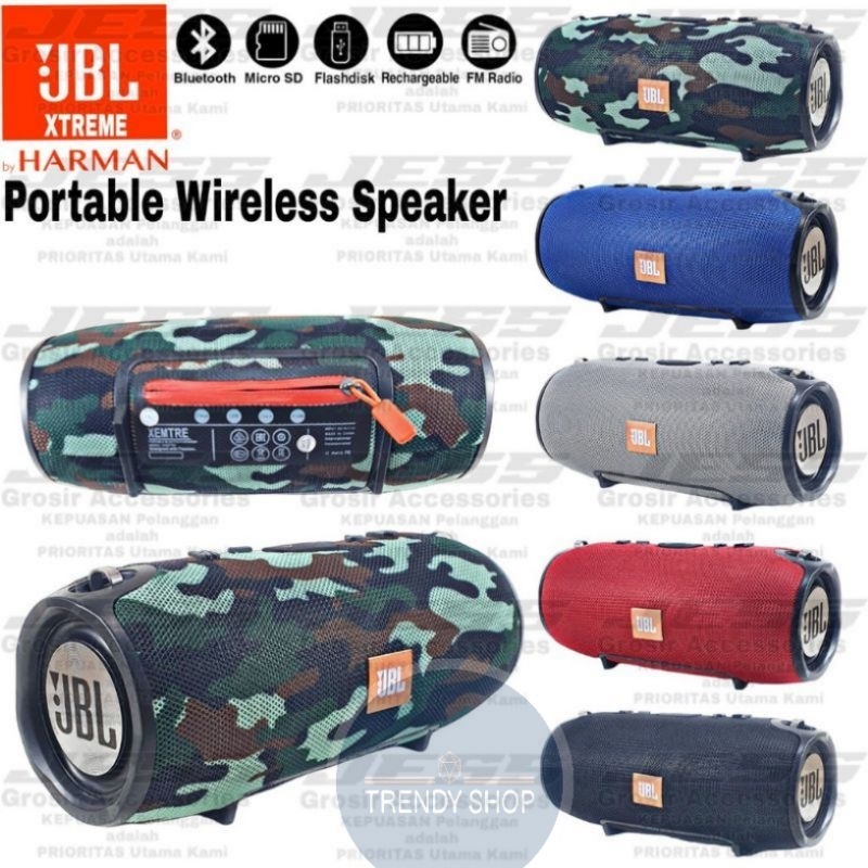 Speaker Bluetooth JBL Xtreme Jumbo Dan Xtrere Super Fullbass Stereo Plus Tali Selempang