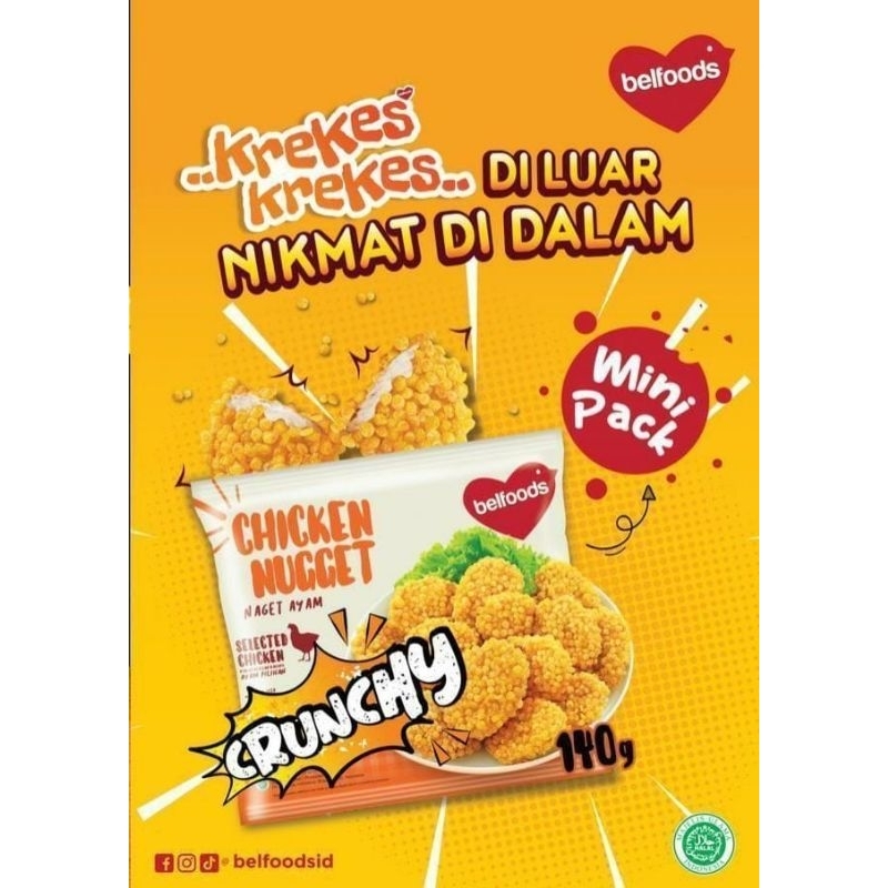 

Belfoods Crunchy Nugget Sp 140gr