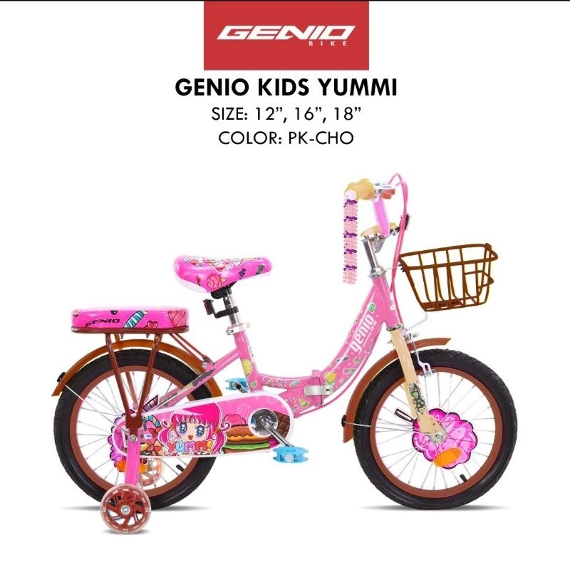 Sepeda anak perempuan Genio Yummy
