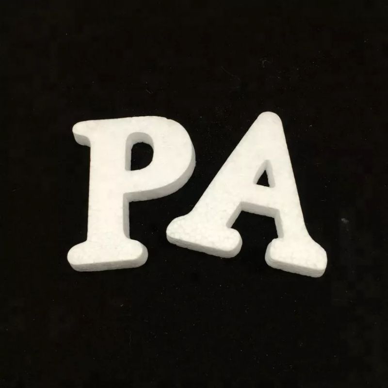 Huruf Styrofoam 5cm