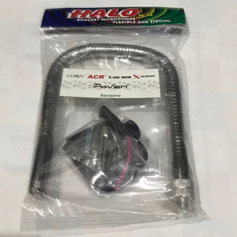 stand mic dinding merk halo